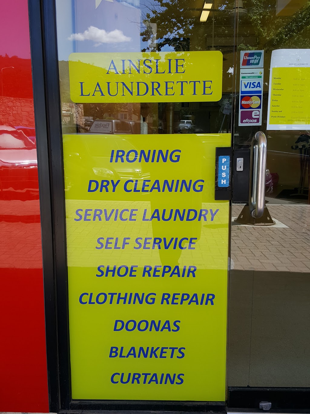 Ainslie Laundrette | laundry | 3 Edgar St, Ainslie ACT 2602, Australia | 0261624150 OR +61 2 6162 4150