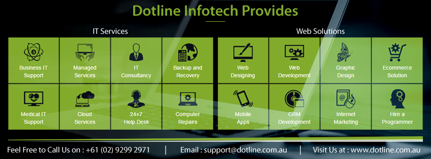 Dotline Infotech an IT Support Company in Sydney | home goods store | Suite 1, Unit 1/7-9 Percy St, Auburn NSW 2144, Australia | 0292992971 OR +61 2 9299 2971