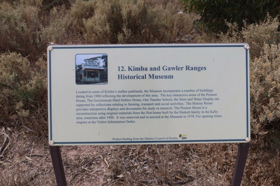 Kimba and Gawler Ranges Historical Museum | museum | Eyre Hwy, Kimba SA 5641, Australia | 0886272205 OR +61 8 8627 2205