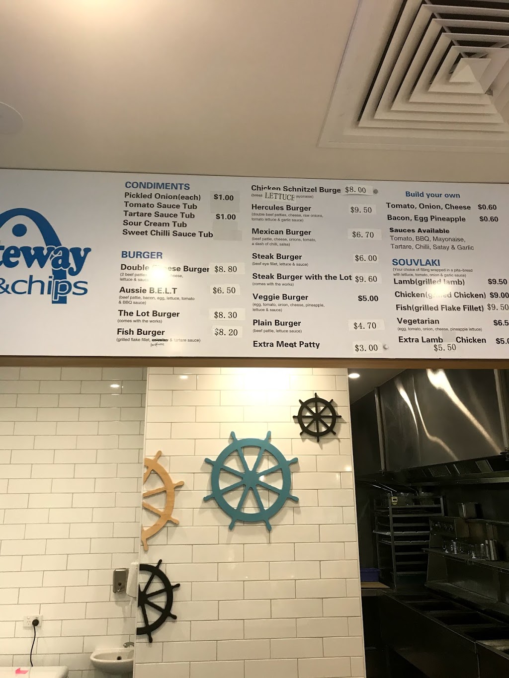 Gateway Fish & Chips | restaurant | 230 Cranbourne-Frankston Rd, Langwarrin VIC 3910, Australia | 0397709433 OR +61 3 9770 9433