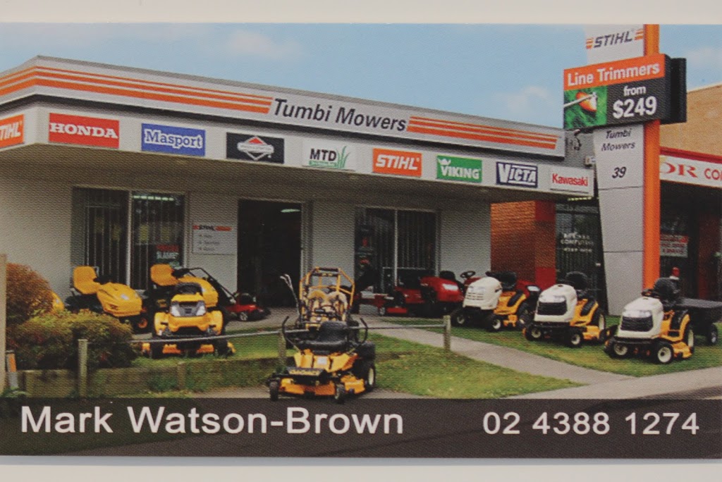 Tumbi Mowers | store | 39 Wyong Rd, Tumbi Umbi NSW 2261, Australia | 0243881274 OR +61 2 4388 1274