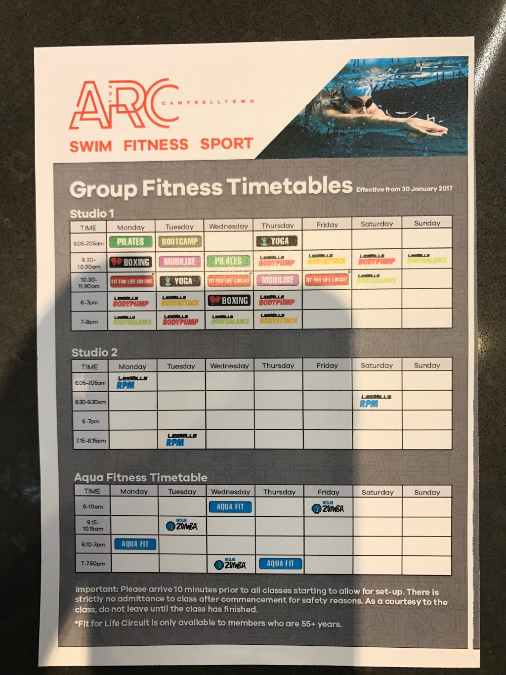 ARC Swim Fitness Sport | 531 Lower North East Rd, Campbelltown SA 5074, Australia | Phone: 83669350
