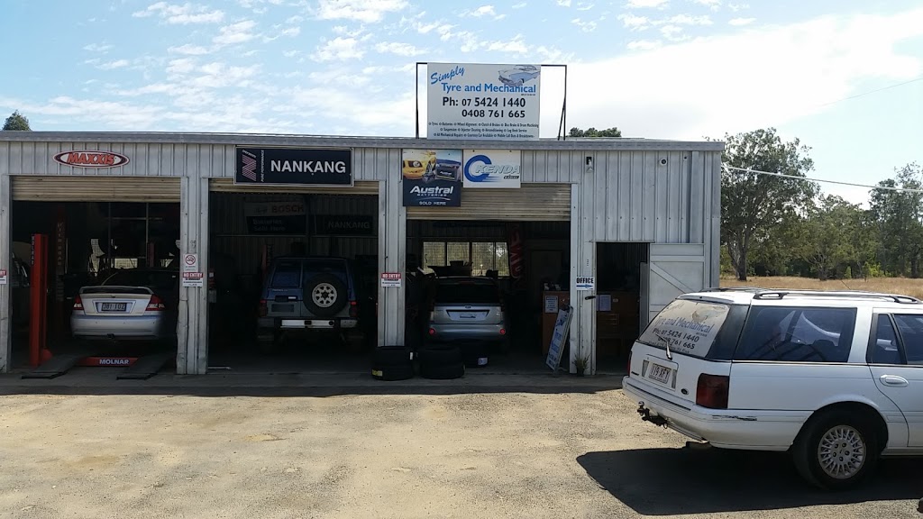 Simply Tyre & Mechanical | car repair | 15/4 Peters St, Esk QLD 4312, Australia | 0754241440 OR +61 7 5424 1440