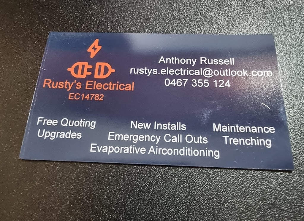 Rustys Electrical | electrician | Crest Hill Rd, Bindoon WA 6502, Australia | 0467355124 OR +61 467 355 124