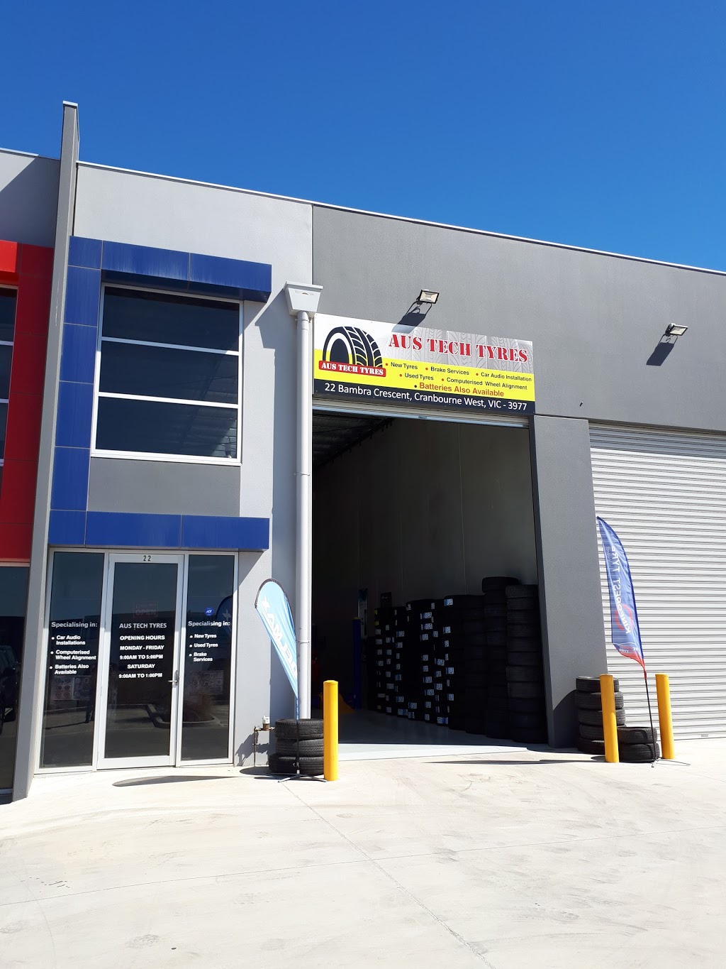 Aus Tech Tyres | 22 Bambra Crescent, Cranbourne West VIC 3977, Australia | Phone: 0452 218 720