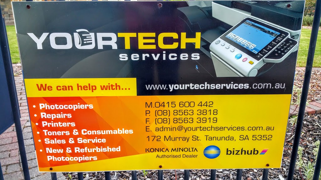 Yourtech Services | store | 172 Murray St, Tanunda SA 5352, Australia | 0885633818 OR +61 8 8563 3818