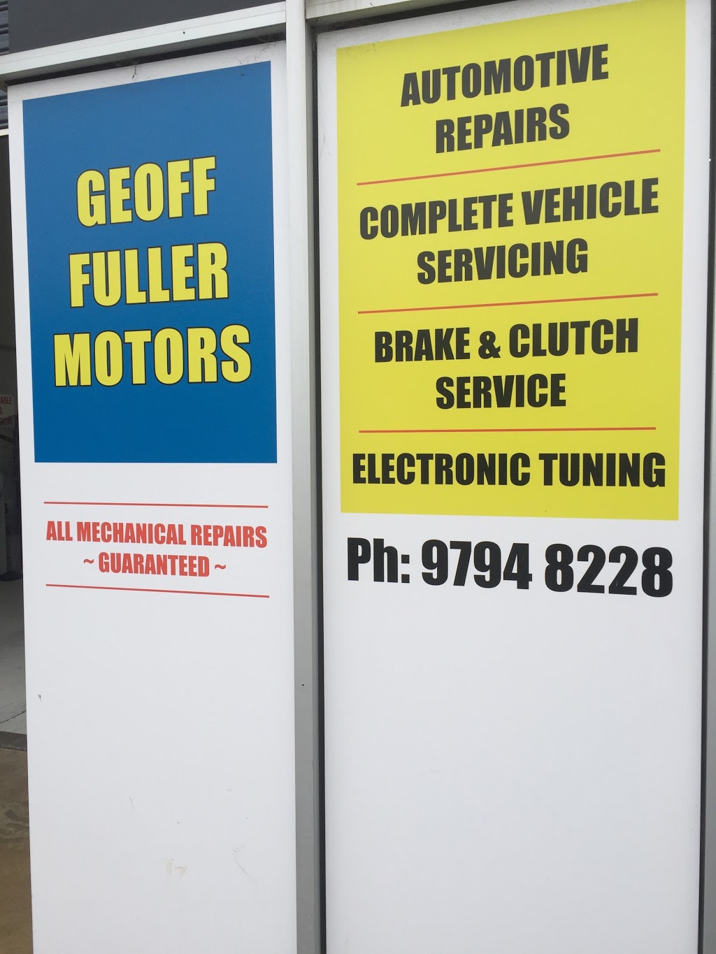 Geoff Fuller Motors | 50A Princes Hwy, Eumemmerring VIC 3177, Australia | Phone: (03) 9794 8228