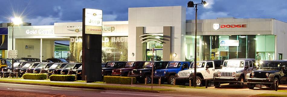 Gold Coast Chrysler Jeep Dodge | car dealer | 65 High St, Southport QLD 4215, Australia | 0755838820 OR +61 7 5583 8820