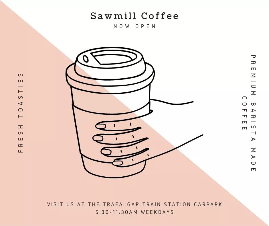 Sawmill Coffee | food | Princes Hwy, Trafalgar VIC 3824, Australia | 0418381223 OR +61 418 381 223