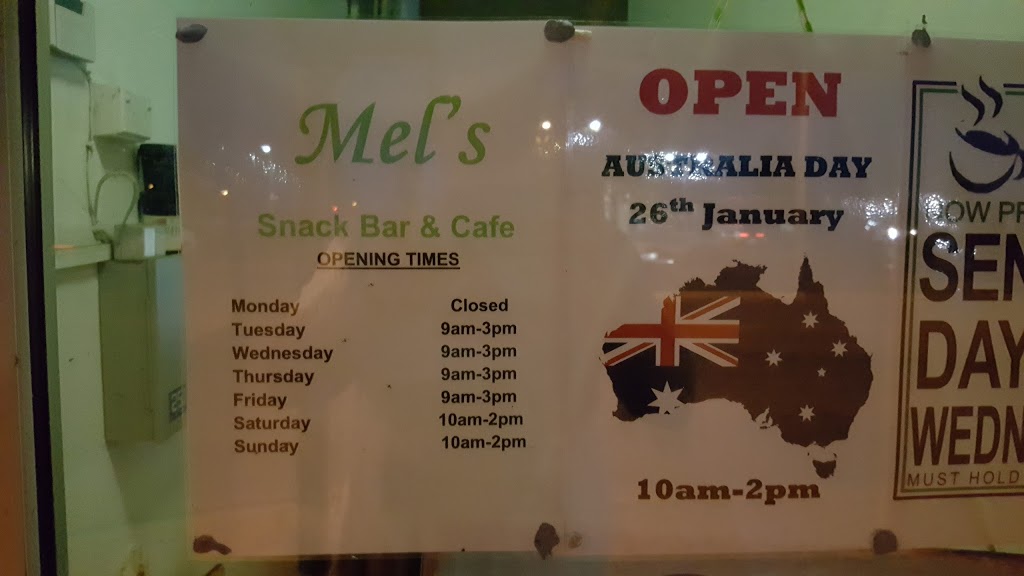 Mels snack bar and cafe | cafe | 54-56 Main Rd, Solomontown SA 5540, Australia | 0886322888 OR +61 8 8632 2888