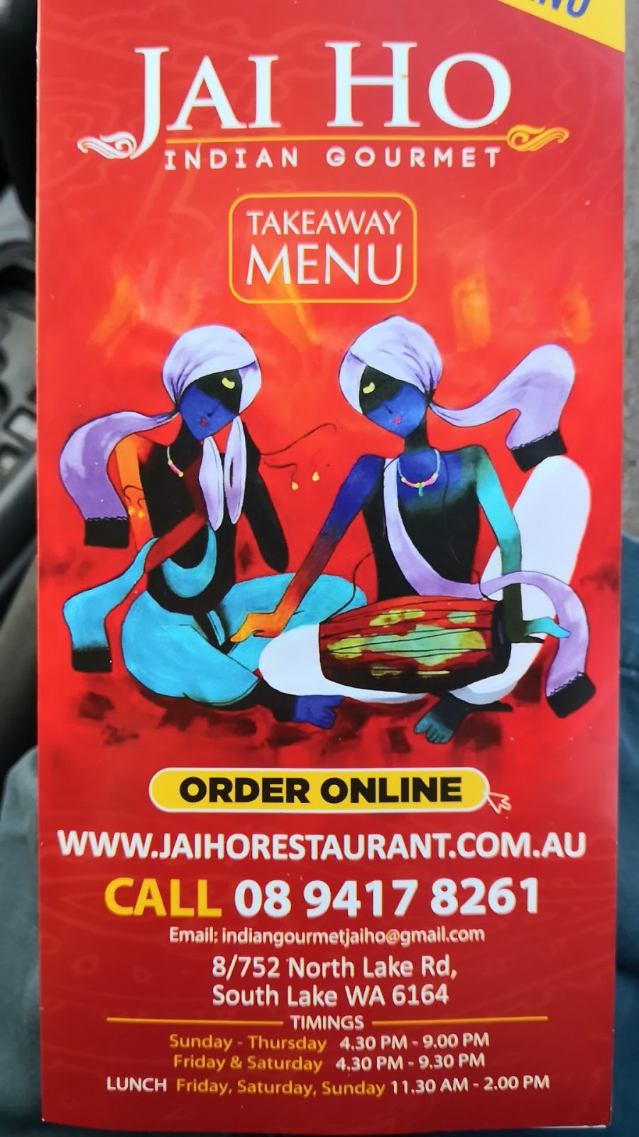 Jai Ho Indian Gourmet - South Lake | restaurant | 8/752 N Lake Rd, South Lake WA 6164, Australia | 0894178261 OR +61 8 9417 8261