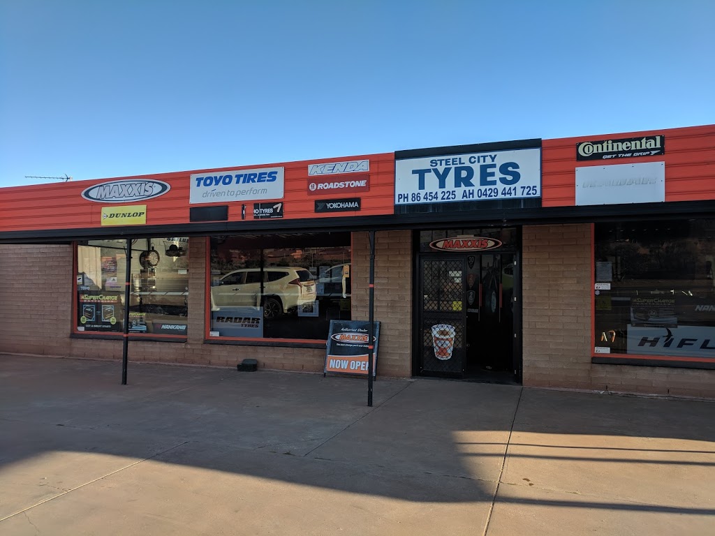 Steel City Tyres | car repair | 215/213 McBryde Terrace, Whyalla Playford SA 5601, Australia | 0886454225 OR +61 8 8645 4225