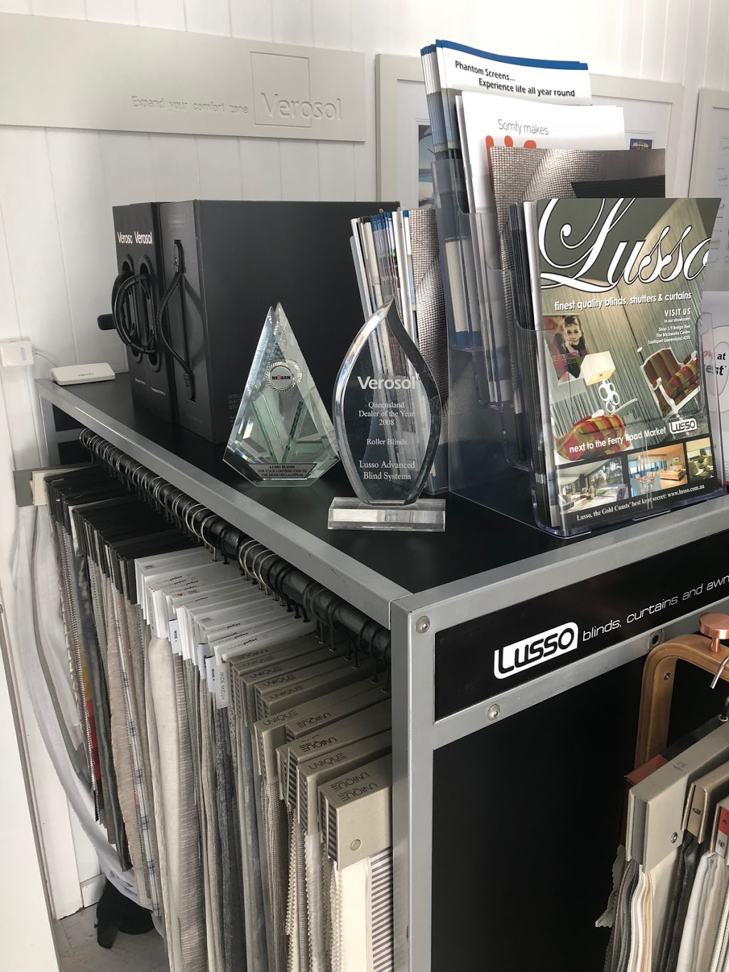 Lusso Fashion for Windows | home goods store | 5/1 Corporation Dr, Ashmore QLD 4214, Australia | 0755284006 OR +61 7 5528 4006