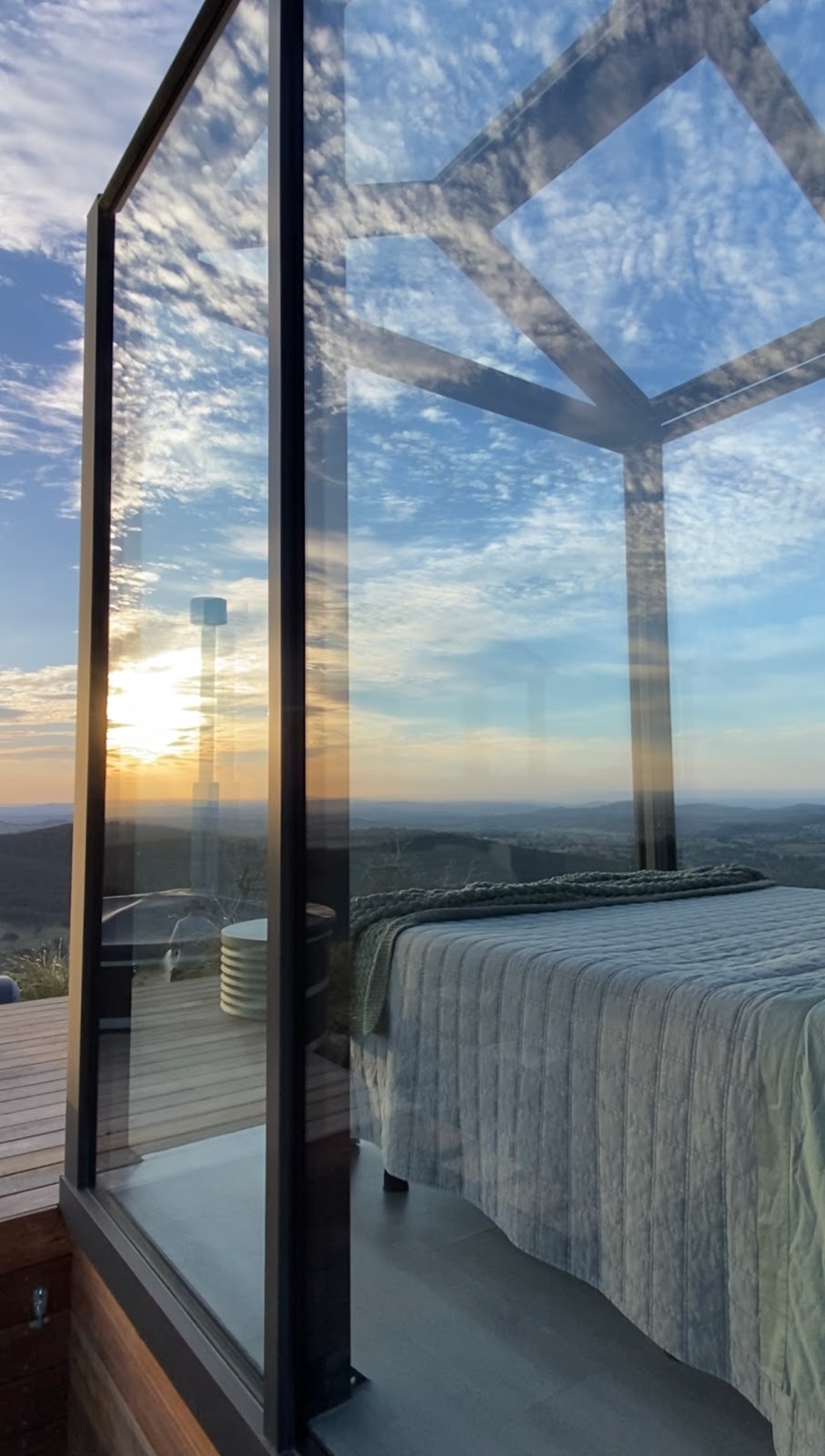Oakhill Estate Glasshouse Cabins | 374 Clear Creek Rd, Clear Creek NSW 2795, Australia | Phone: 0421 856 030