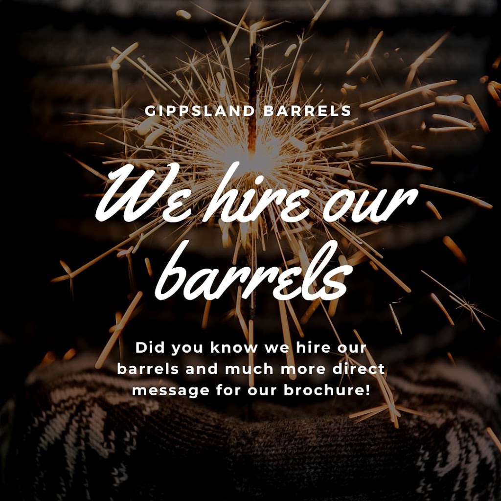 Gippsland Barrels |  | 26 Speechley Ct, Sale VIC 3850, Australia | 0409184936 OR +61 409 184 936