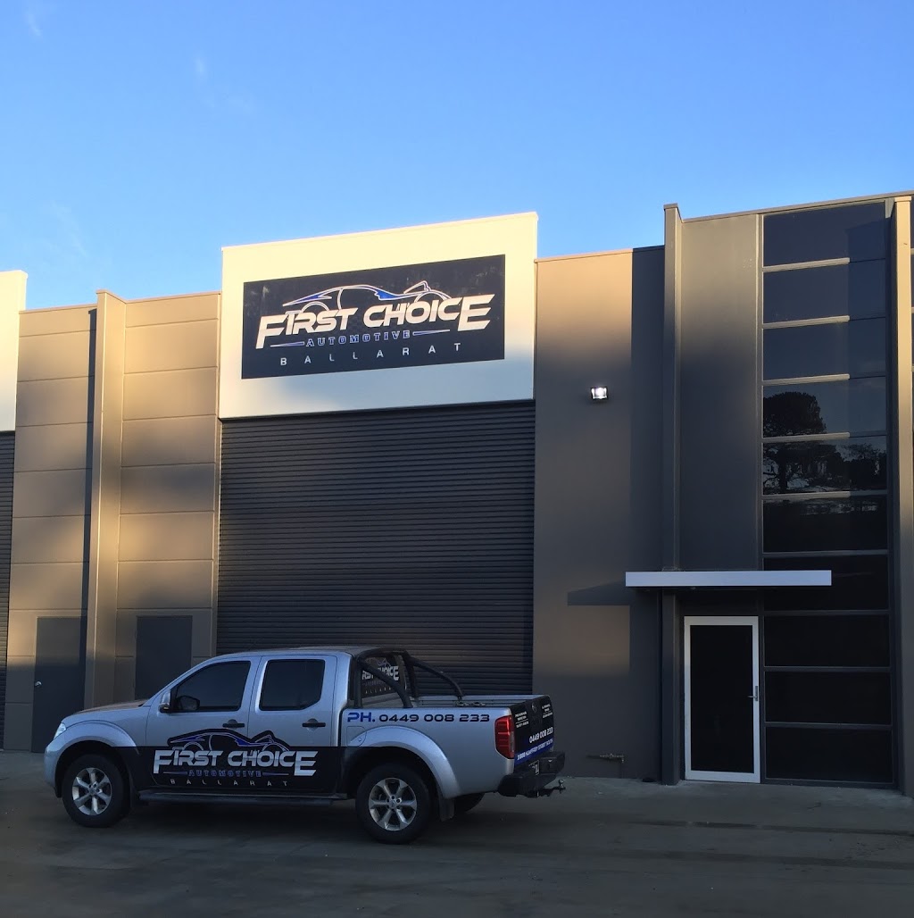 First Choice Automotive Ballarat | 3/888 Humffray St S, Mount Pleasant VIC 3350, Australia | Phone: 0449 008 233
