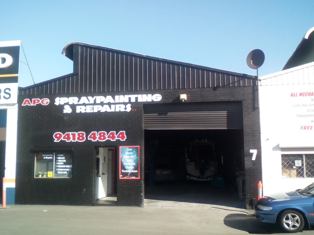 APG Spray Painting & Repairs | car repair | 125 Rockingham Rd, Hamilton Hill WA 6163, Australia | 0894184844 OR +61 8 9418 4844