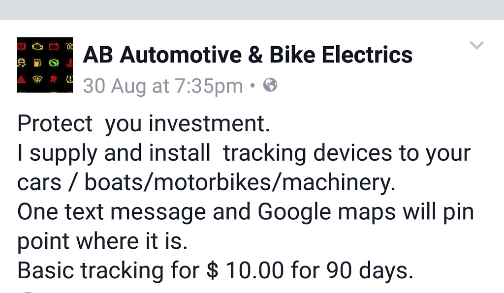 A.B. Automotive & Bike Electrics | 39 Moolanda Boulevard, Kingsley, Perth WA 6026, Australia | Phone: 0416 180 657