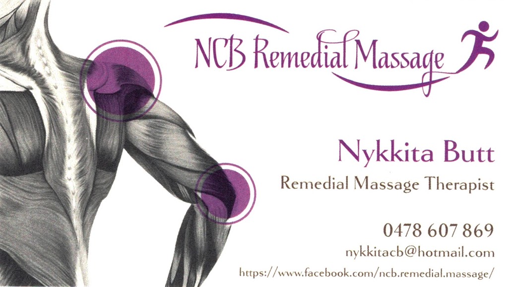 NCB Remedial Massage | 238 New England Hwy, Harlaxton QLD 4350, Australia | Phone: 0478 607 869