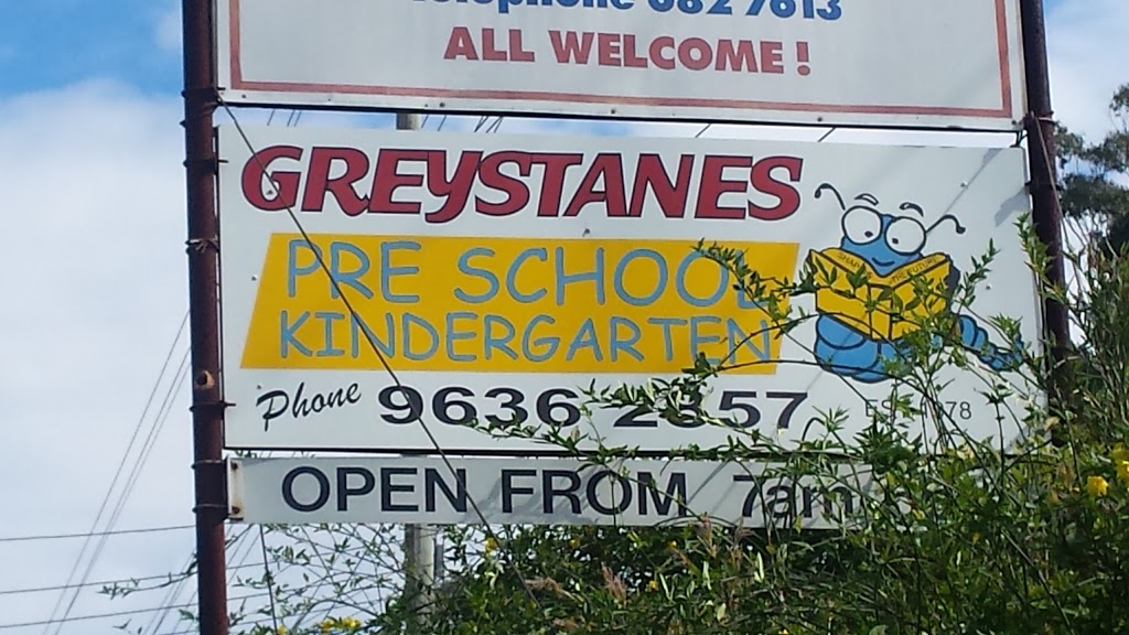 Greystanes Preschool Kindergarten | school | 730 Merrylands Rd, Greystanes NSW 2145, Australia | 0296362857 OR +61 2 9636 2857