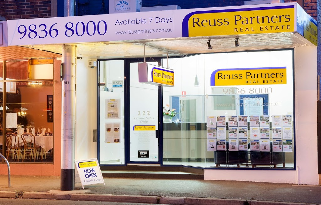 Reuss Partners Real Estate | 222 Whitehorse Rd, Balwyn VIC 3103, Australia | Phone: (03) 9836 8000