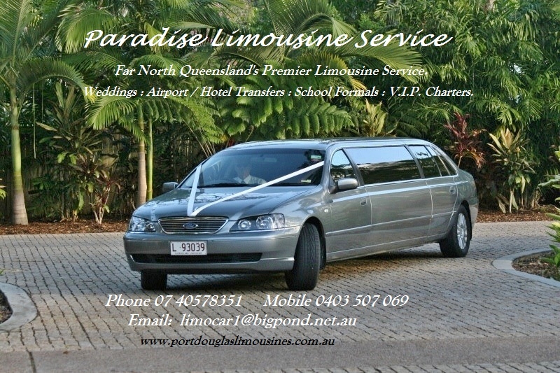 Paradise Limousines | Port Douglas QLD 4877, Australia | Phone: 0403 507 069