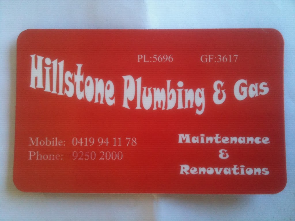 hillstone plumbing and gas | 120 Clayton St, Bellevue WA 6056, Australia | Phone: 0419 941 178