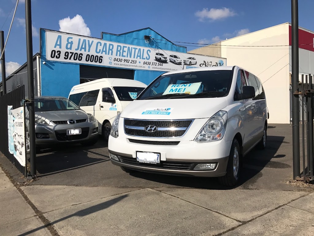 A & Jay Car Rentals | car rental | 3 Plunkett Rd, Dandenong VIC 3175, Australia | 0397060006 OR +61 3 9706 0006