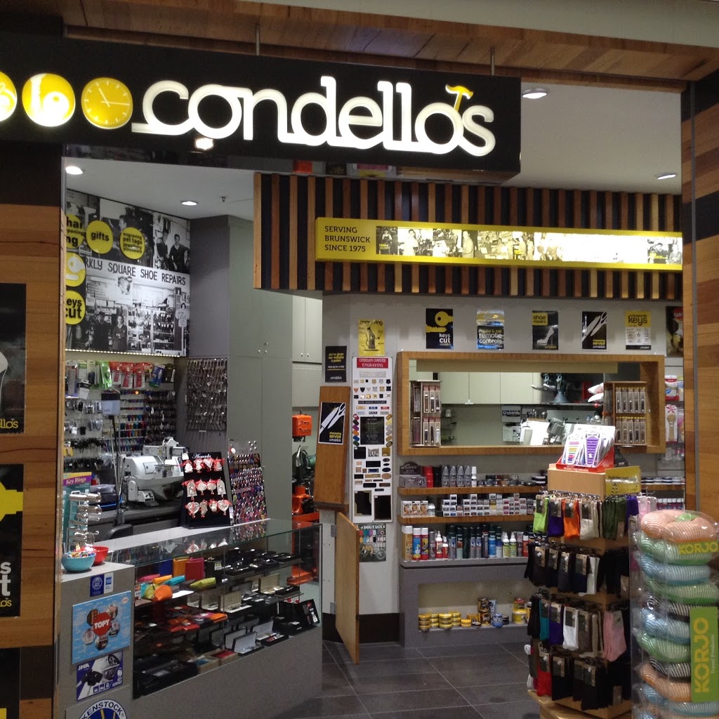 Condellos Shoe Repairs | locksmith | 90-106 Sydney Rd, Brunswick VIC 3056, Australia | 0393878286 OR +61 3 9387 8286