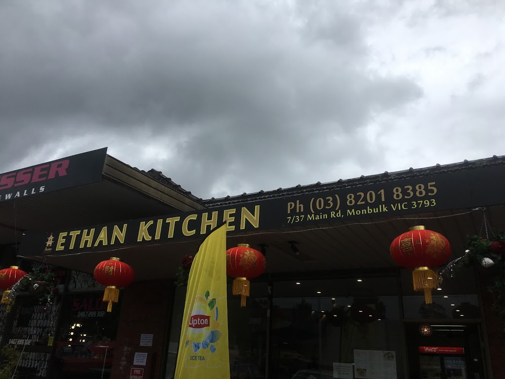 Ethan kitchen | restaurant | 7/37 Main Rd, Monbulk VIC 3793, Australia | 0382018385 OR +61 3 8201 8385