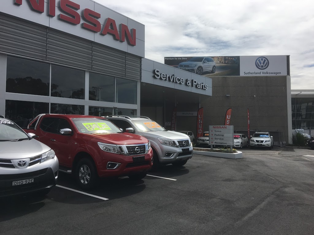 Sutherland Nissan | car dealer | 509 Princes Hwy, Sutherland NSW 2232, Australia | 0295457366 OR +61 2 9545 7366
