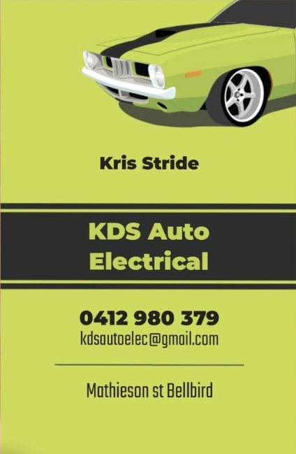 KDS Auto Electrical | Mathieson St, Bellbird NSW 2325, Australia | Phone: 0412 980 379