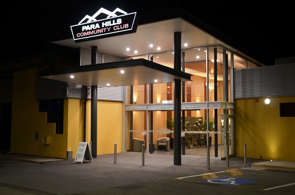 Para Hills Community Club | restaurant | 360-370 Bridge Rd, Para Hills SA 5096, Australia | 0882582848 OR +61 8 8258 2848