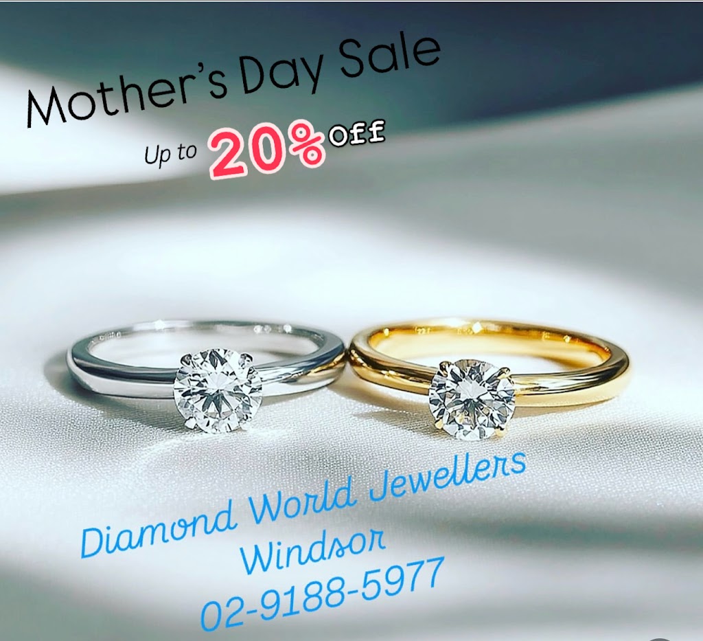 Diamond World Jewellers | 12/251 George St, Windsor NSW 2756, Australia | Phone: (02) 9188 5977