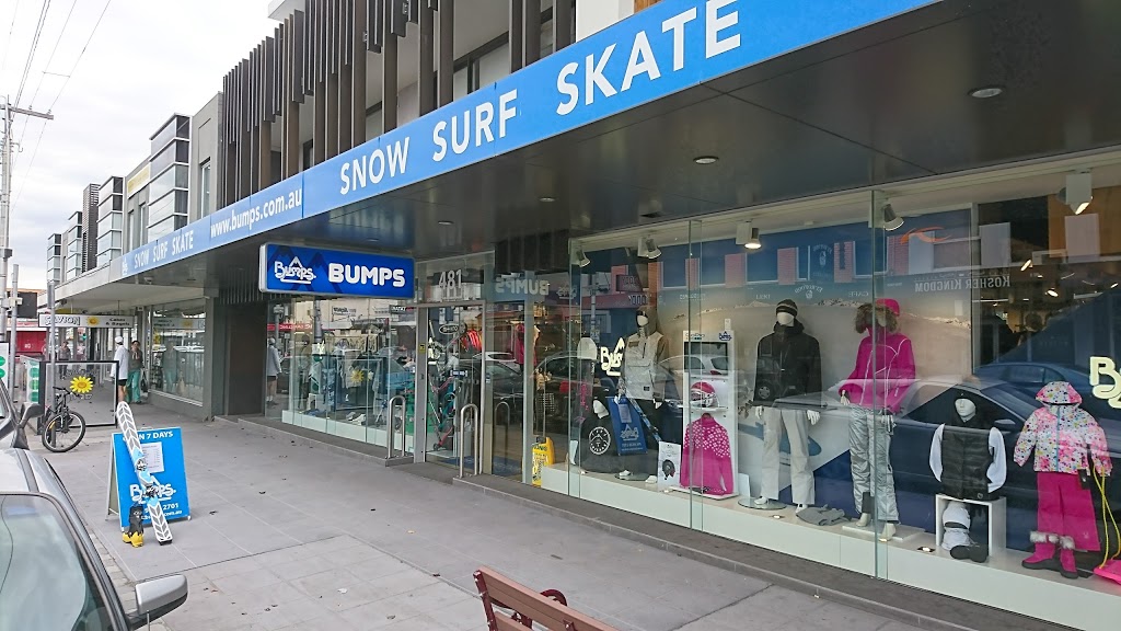 Bumps Snowsports | 481 Glen Huntly Rd, Elsternwick VIC 3185, Australia | Phone: (03) 9528 2701