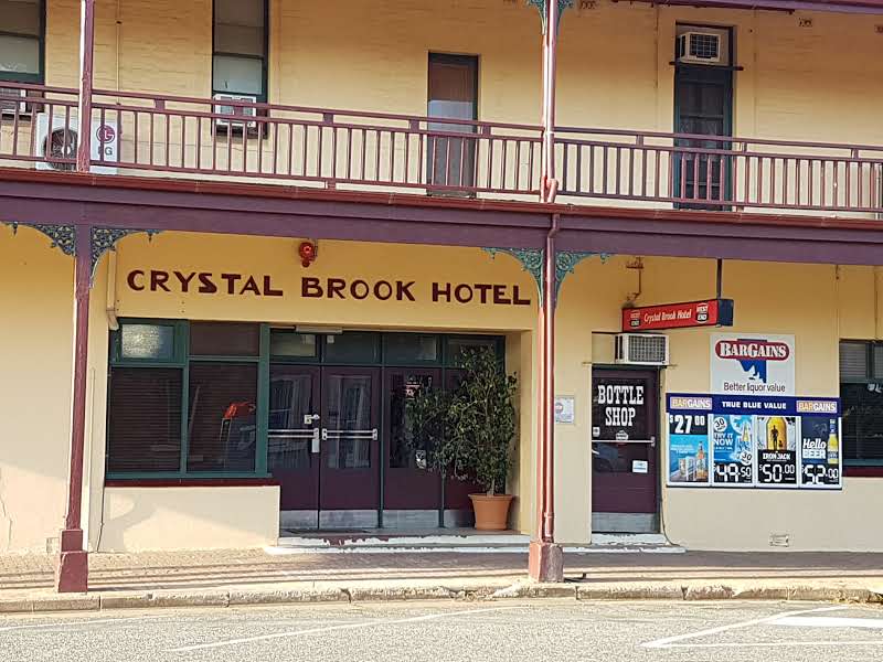 Crystal Brook Hotel | 47 Railway Terrace, Crystal Brook SA 5523, Australia | Phone: (08) 8636 2023