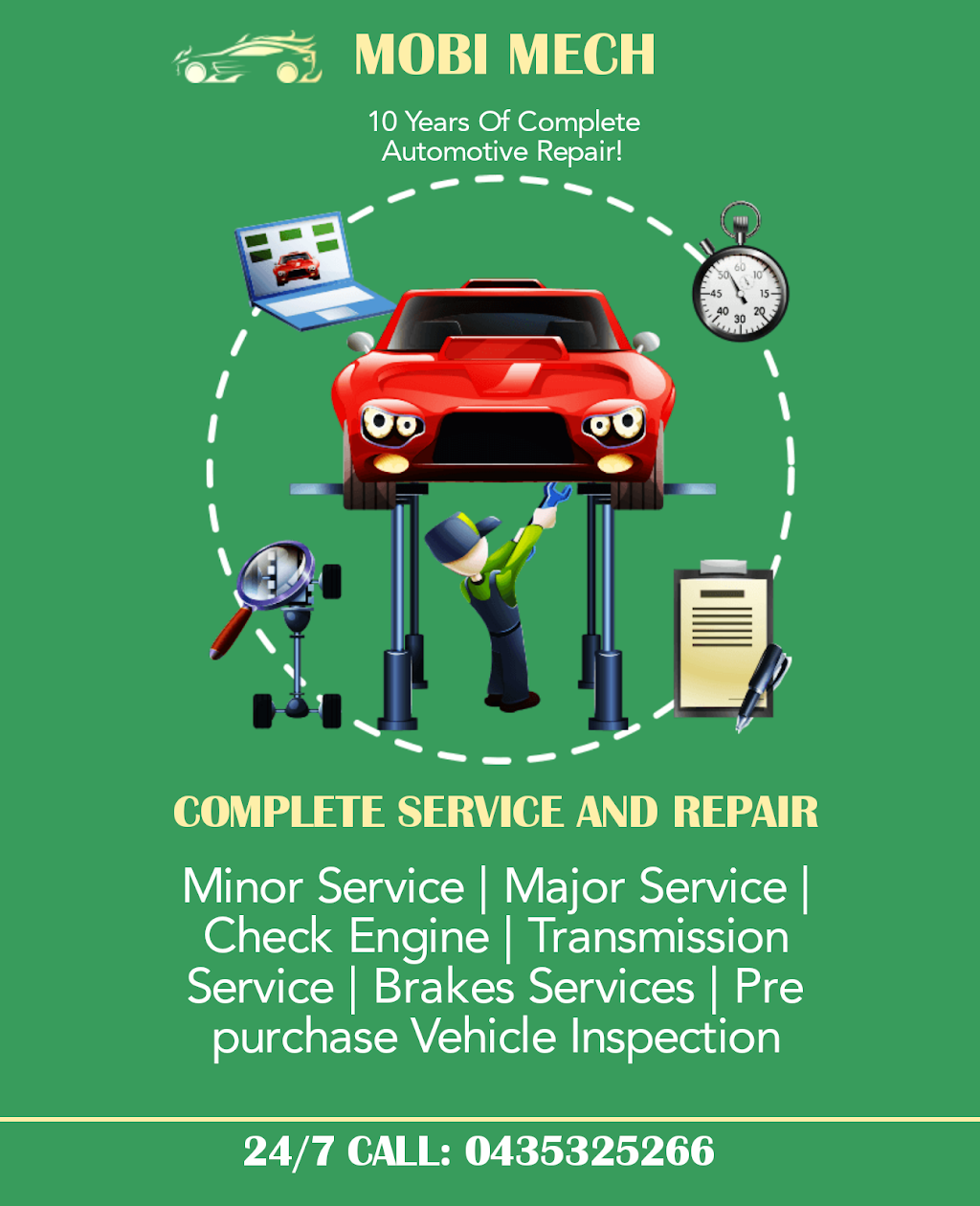 Aussie Garage & Mobile Mechanic | car repair | Hoppers Crossing VIC 3029, Australia | 0435325266 OR +61 435 325 266