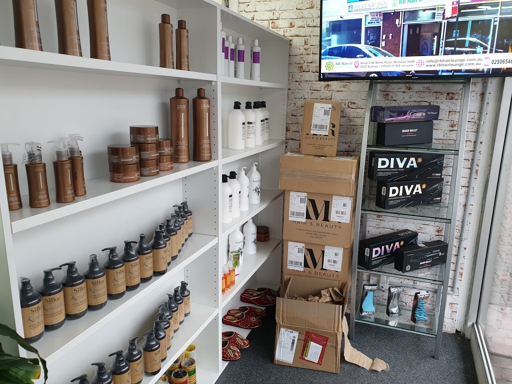 RB Hair And Beauty Lounge | hair care | Shop 3 / 46 Morts Road Corner Of Morts Road And Victoria Avenue Infront Of IGA Car Park, Mortdale NSW 2223, Australia | 0280654661 OR +61 2 8065 4661