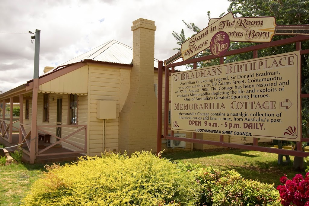 Bradmans Birthplace | museum | 89 Adams St, Cootamundra NSW 2590, Australia | 1300459689 OR +61 1300 459 689