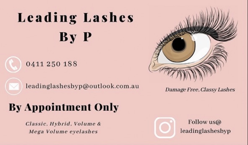 Leading Lashes By P | 9 Meath Cres, Nudgee QLD 4014, Australia | Phone: 0411 250 188