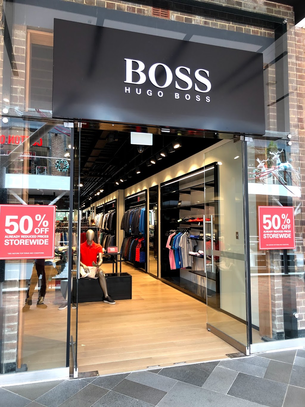 BOSS Outlet | clothing store | 301/3 Roseby St, Drummoyne NSW 2047, Australia | 0297199380 OR +61 2 9719 9380