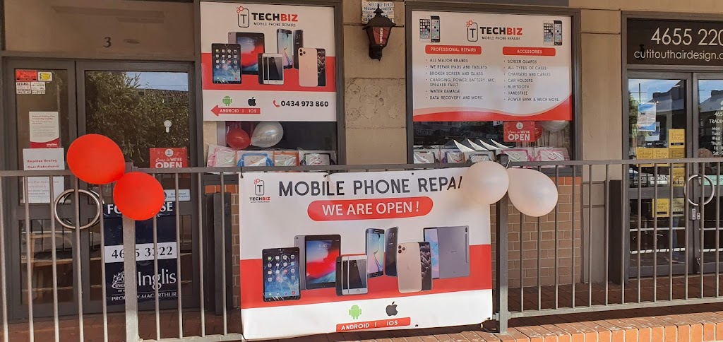 Techbiz Mobile Phone Repairs | 3/1-15 Murray St, Camden NSW 2570, Australia | Phone: 0434 973 860