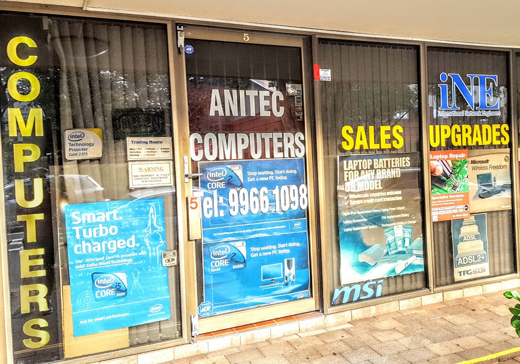 Anitec Computers | electronics store | 174-180 Pacific Hwy, North Sydney NSW 2060, Australia | 0299661098 OR +61 2 9966 1098