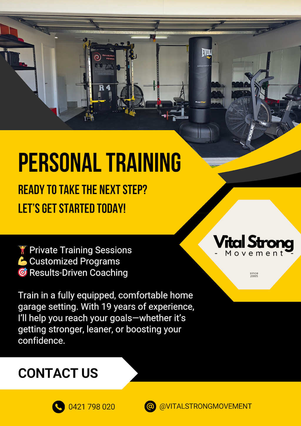 Vital Strong Movement | 96 Daydream Cres, Springfield Lakes QLD 4300, Australia | Phone: 0421 798 020
