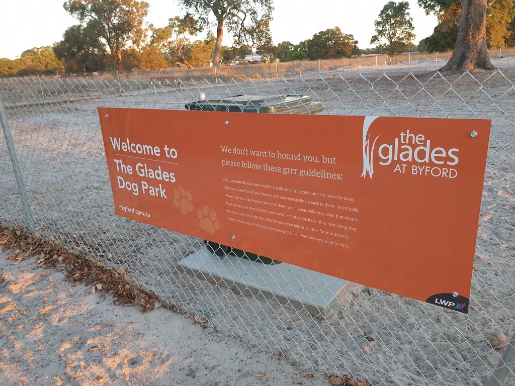 The Glades dog park | park | 13 Albizia Grove, Byford WA 6122, Australia