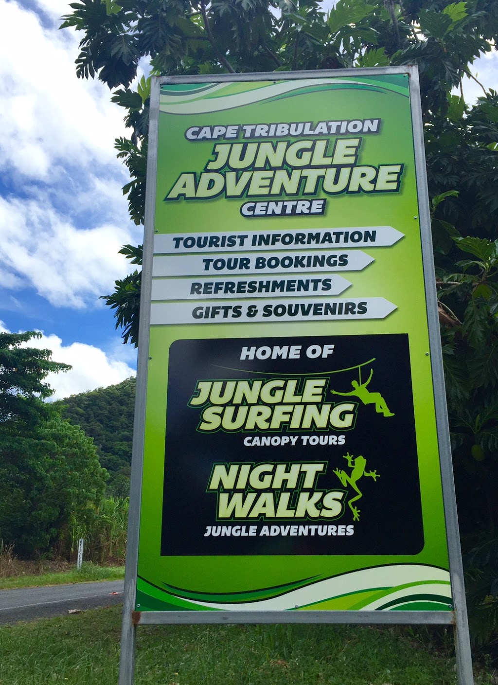 Jungle Adventure Centre | 3922 Cape Tribulation Rd, Cape Tribulation QLD 4873, Australia | Phone: (07) 4098 0190