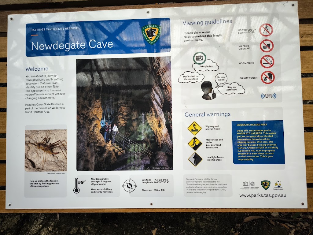 Hastings Caves Entrance | Hastings TAS 7109, Australia | Phone: (03) 6298 3209