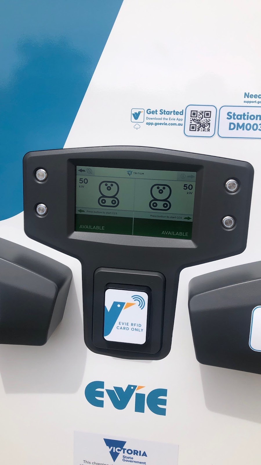 Evie Charging Station | 68A Woods St, Donald VIC 3480, Australia | Phone: 1300 463 843