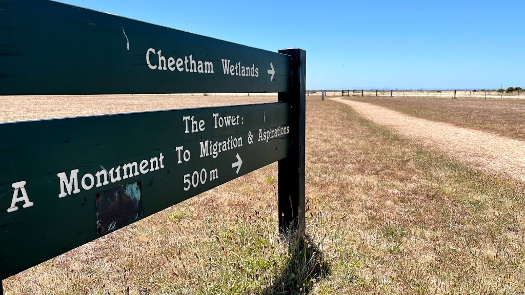 Cheetham Wetlands Observation Tower | tourist attraction | South Saltworks Moat, Point Cook VIC 3030, Australia | 0393949100 OR +61 3 9394 9100