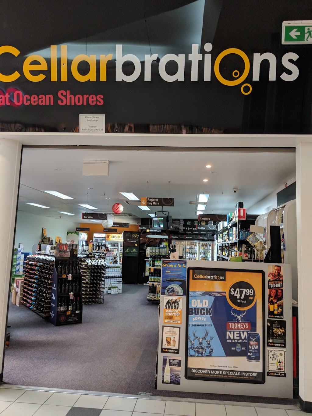 Cellarbrations | 85 Rajah Rd, Ocean Shores NSW 2483, Australia | Phone: (02) 6680 2711